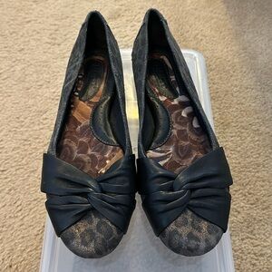 Born Cheetah Print Leather Ballet Flats